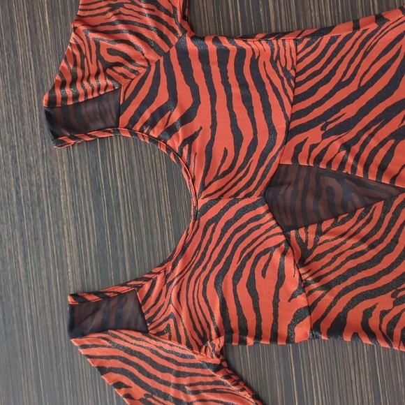 Sexy animal print bodycon dress - Picture 2 of 8